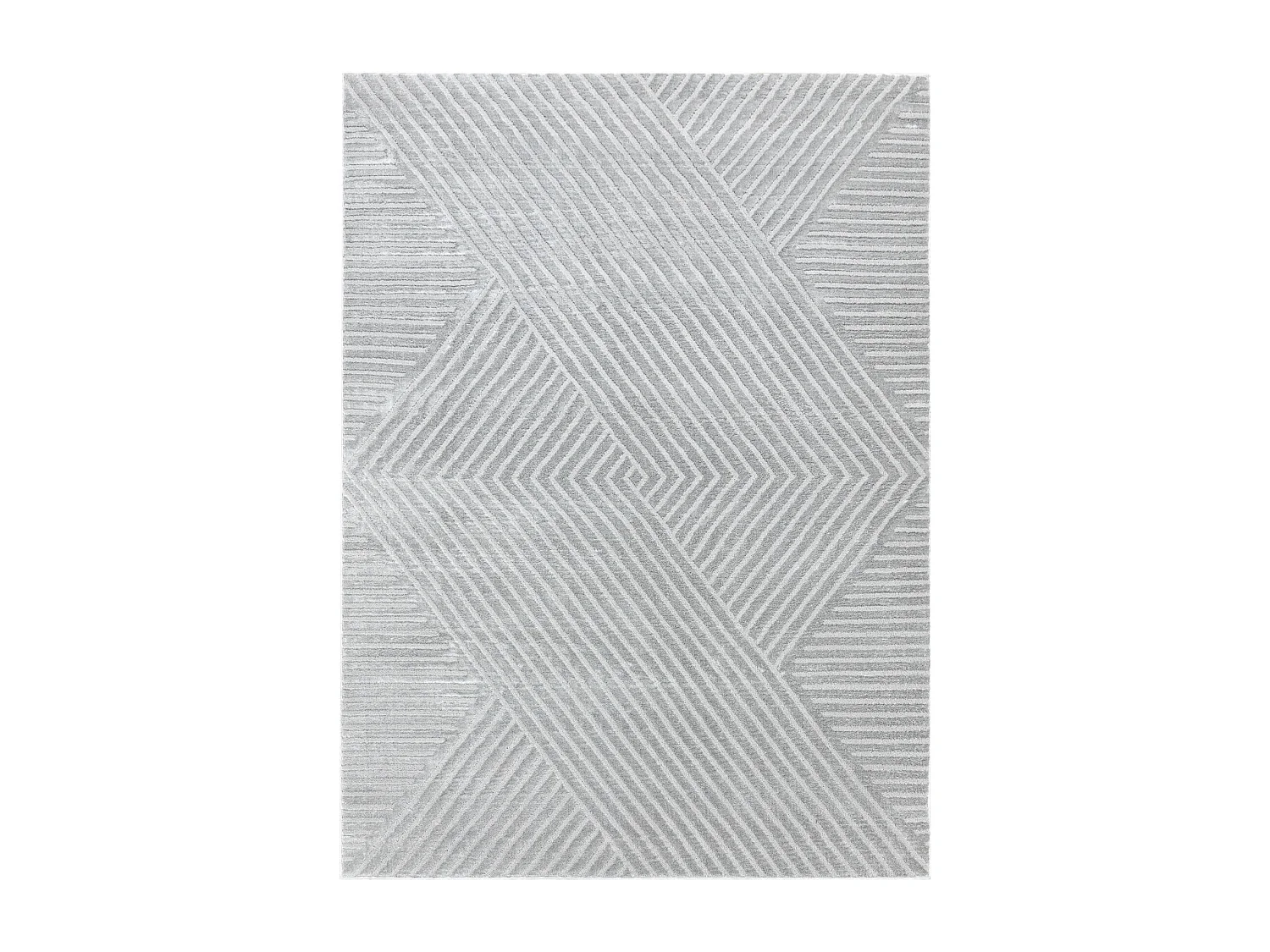 Tapis BALANCE 1503 gris - Géométrique, structurel, glamour 200x290 cm