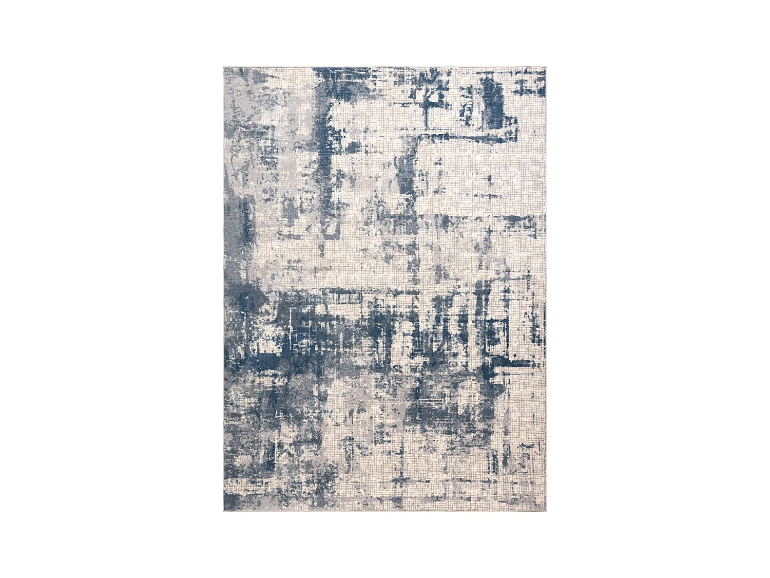 Tapijt NAIN Abstractie, vintage, 7005/51655 beige / blauw 160x230 cm