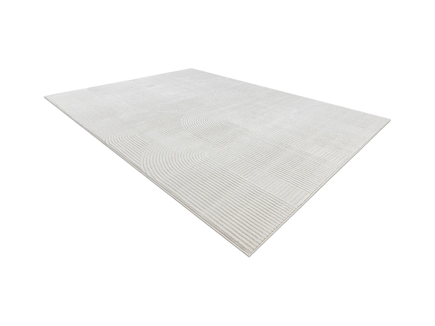 Tapis BALANCE 9086 crème - Géométrique, structurel, glamour 180x270 cm