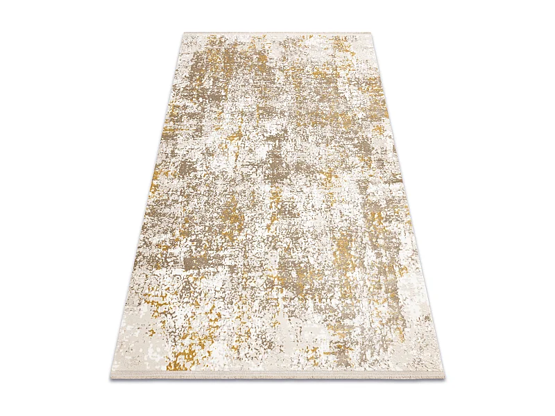 Tappeto moderno DUKE 51546 beige / oro - Vintage strutturata, molto mo 160x220 cm