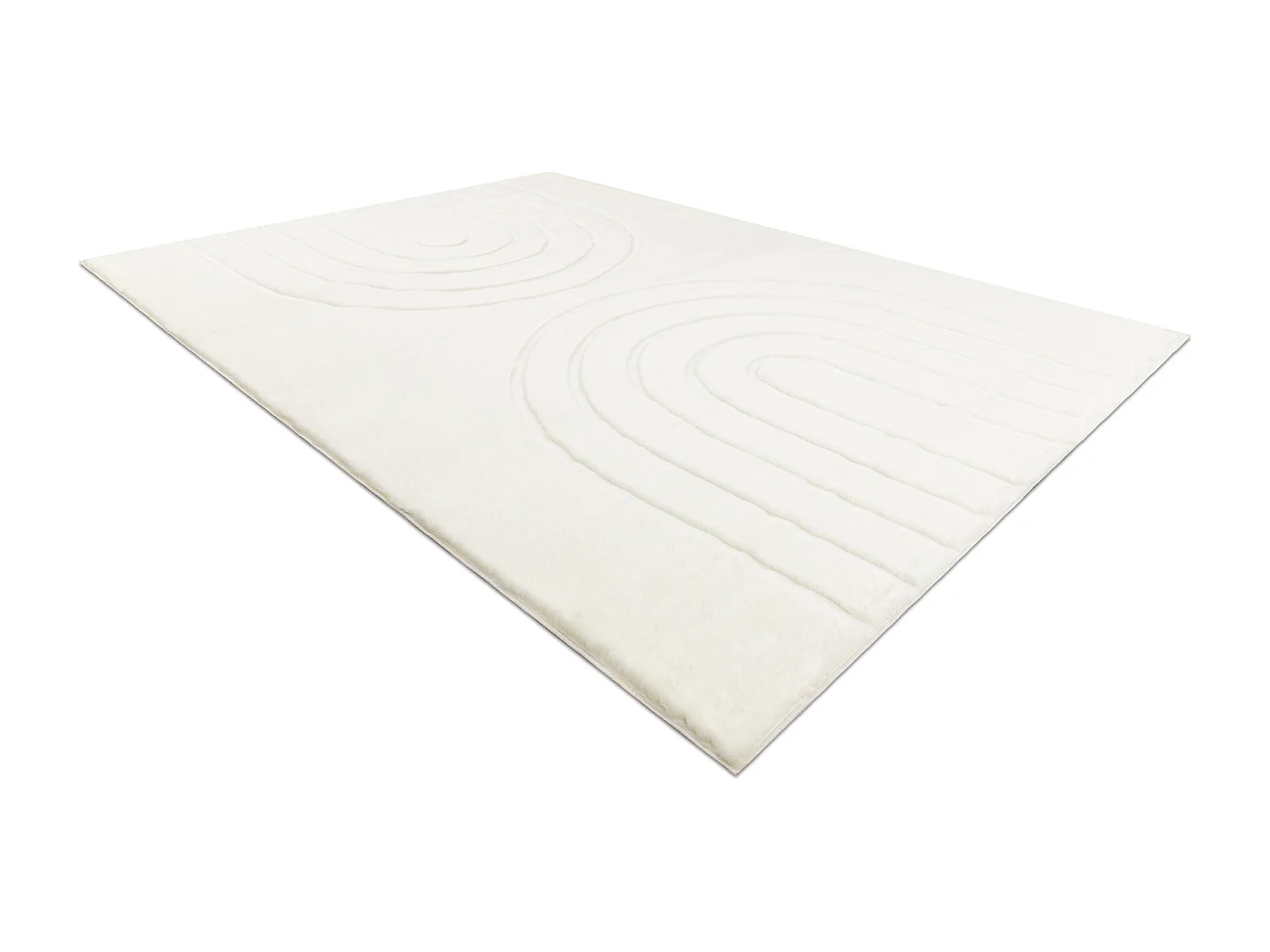 Tapete, lavável CURVY branco 11, Arches, estrutural, gofrado, pelúci 200x290 cm