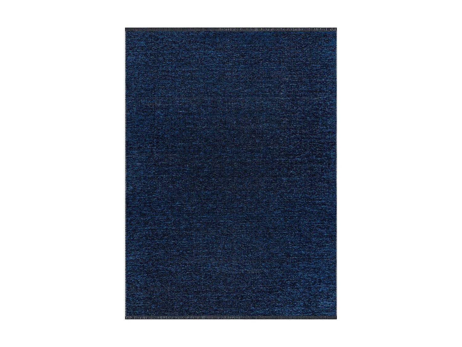 Tappeto FLORENCE 24021 Monocolore, glamour, tessitura piatta, frange - 118x170 cm