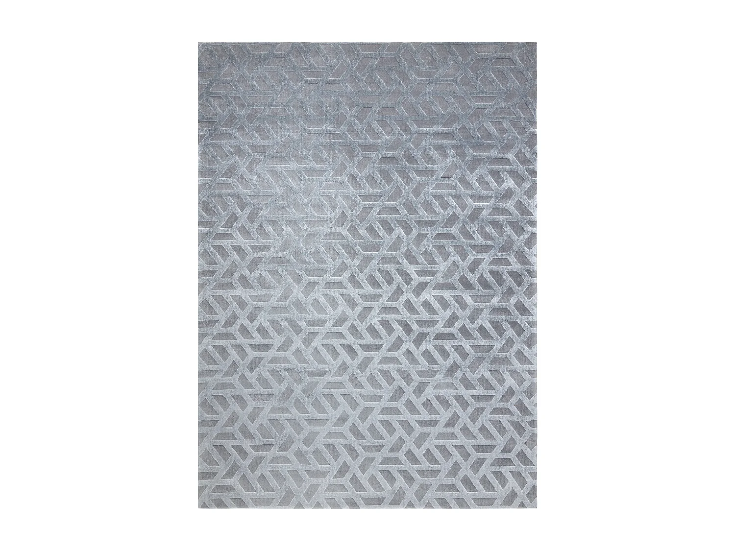 Tapijt PEARL 51320D grijs - Geometrisch, exclusief structureel 192x290 cm