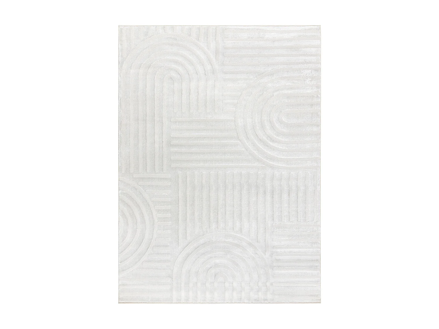 Tapis BALANCE 1918 crème - Géométrique, structurel, glamour 160x220 cm