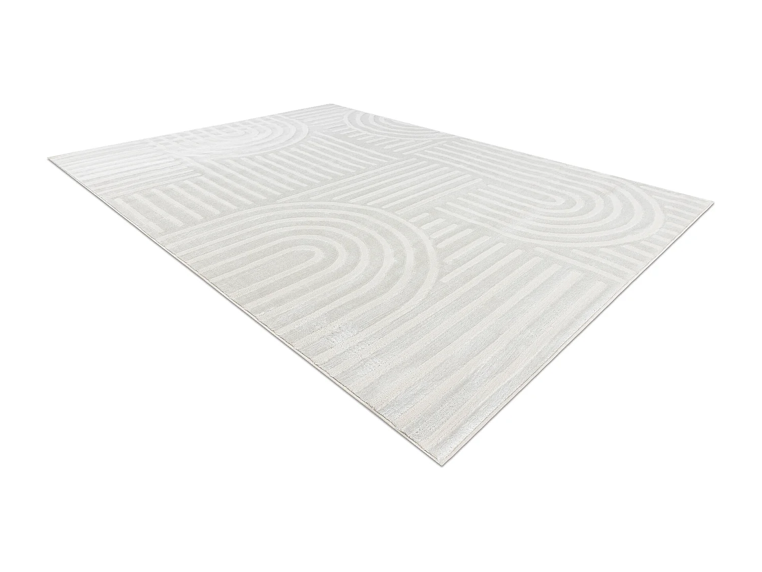Tapis BALANCE 1918 crème - Géométrique, structurel, glamour 160x220 cm