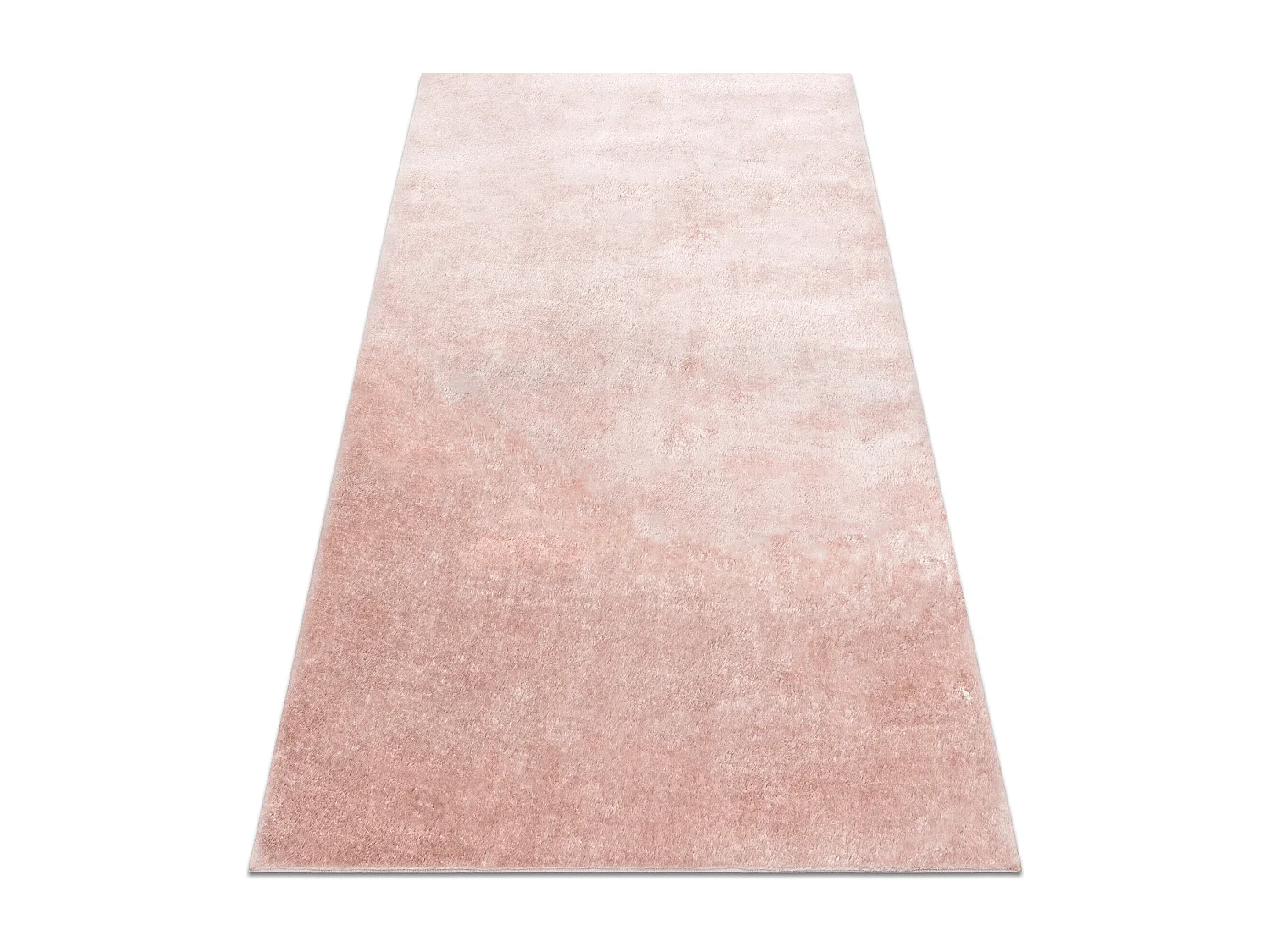 Teppich VISCO rosa 8 Plüsch, IMITATION VON KANINCHENPELZ 80x150 cm