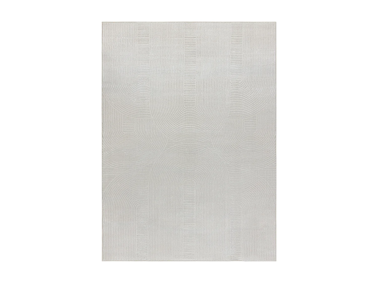 Tapis BALANCE 9086 crème - Géométrique, structurel, glamour 140x190 cm