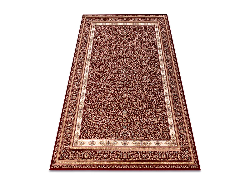 Tapijt NAIN Ornament, frame, 7965/51066 bordeaux rode kleur / beige 120x170 cm