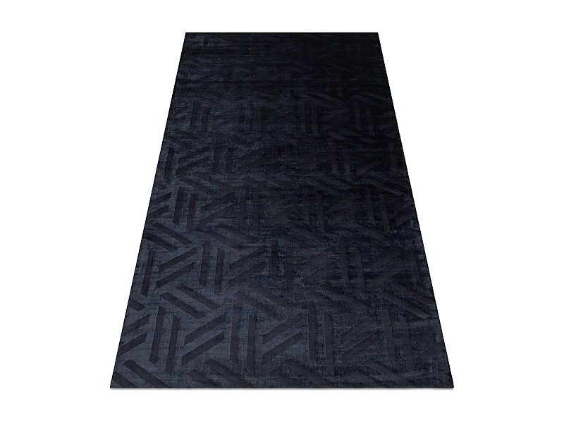 Tapis PEARL 51326E noir - Géométrique , exclusivité structurel 192x290 cm