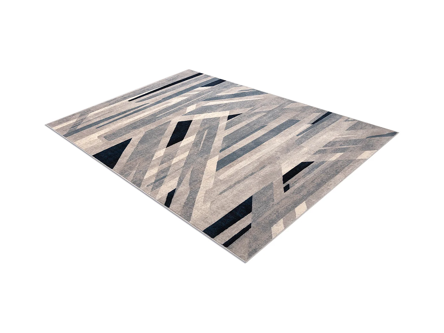 Tapis NAIN Géométrique 7706/51655 beige / bleu 80x150 cm