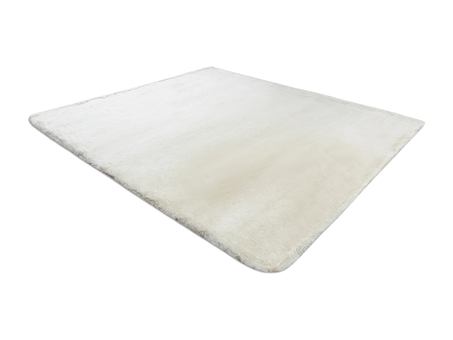 Tapis TEDDY NEW wool 45 Shaggy crème très épais, en peluche 140x190 cm