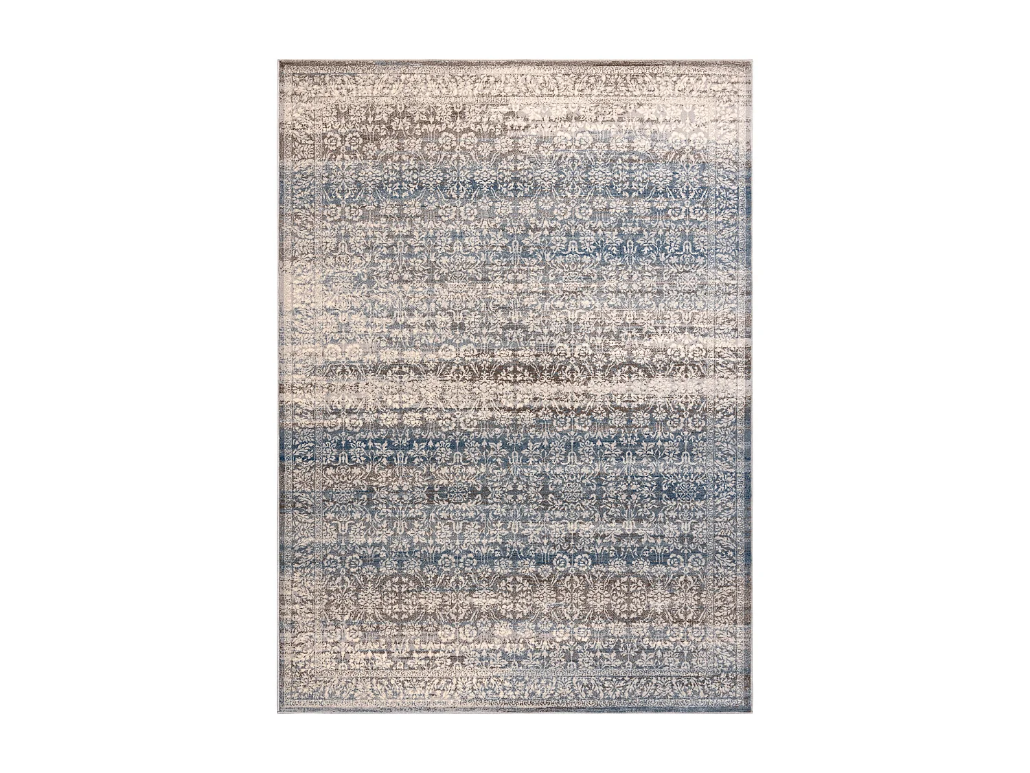 Tapis NAIN Ornement, vintage 7594/51655 beige / bleu 80x150 cm