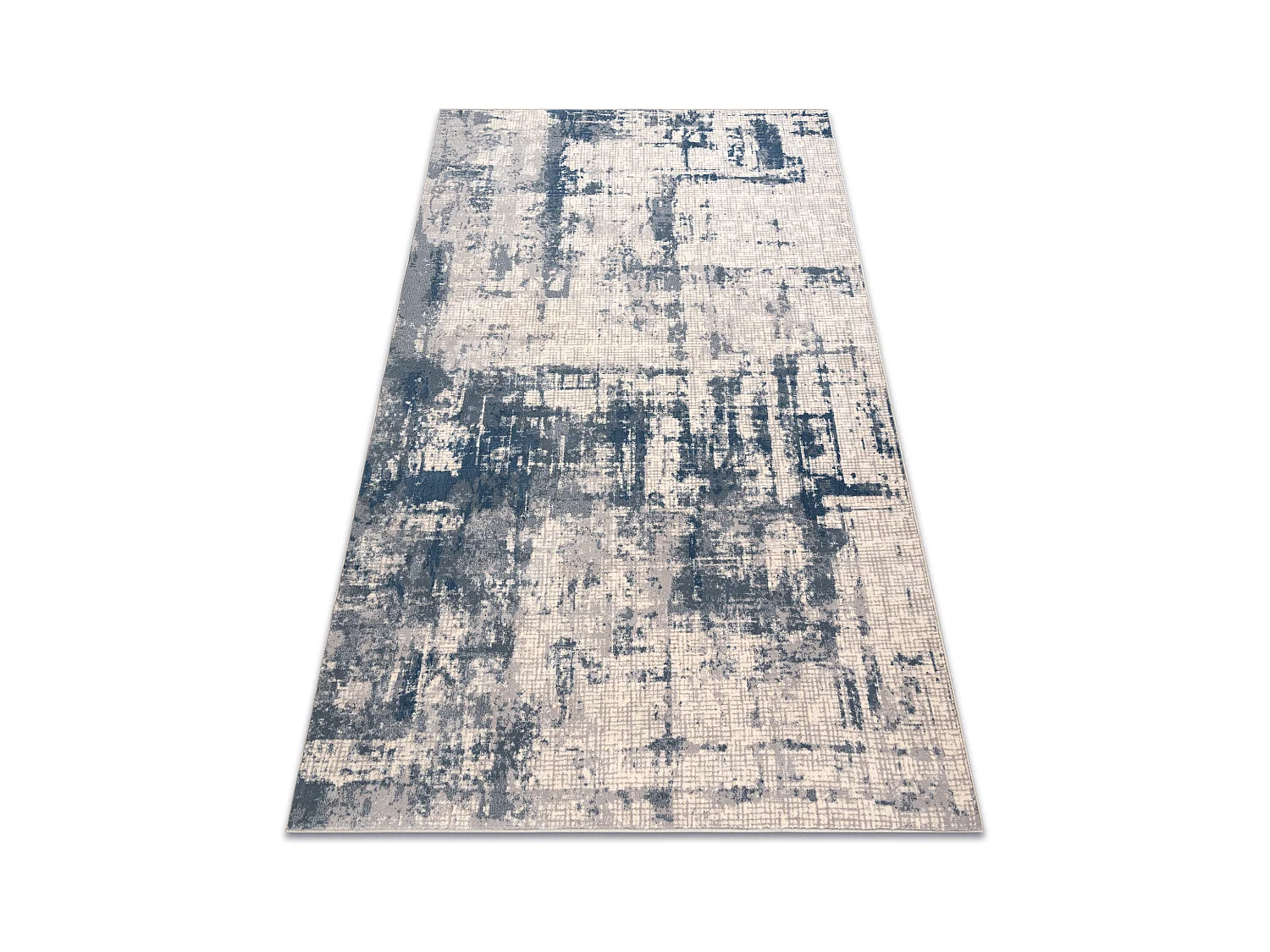 Tapijt NAIN Abstractie, vintage, 7005/51655 beige / blauw 80x150 cm