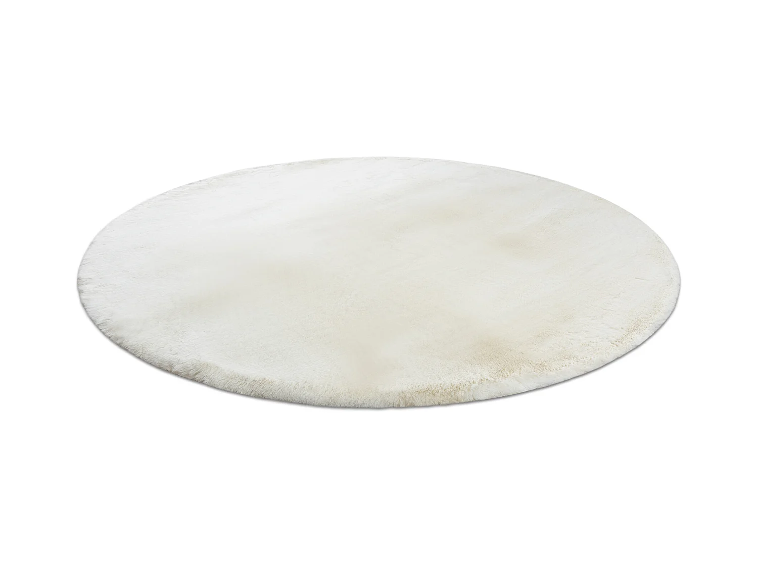 Tapijt TEDDY NEW wool 45 cirkel Shaggy room zeer dik, pluche cercle 200 cm