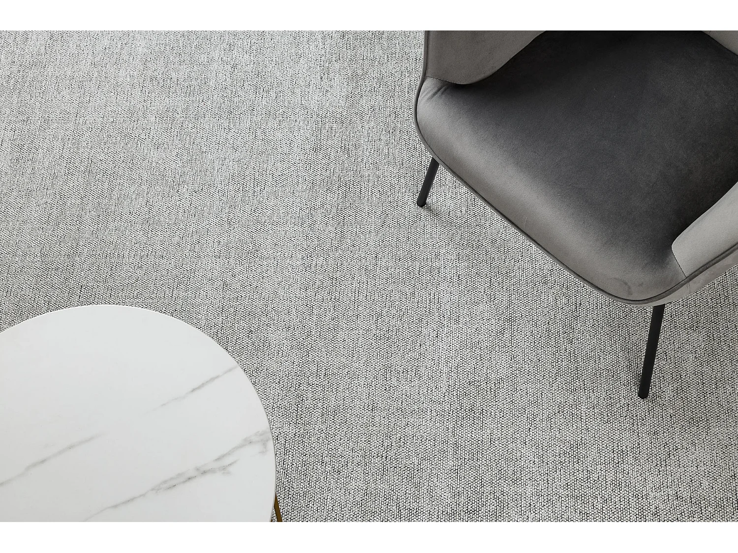 Tappeto FLORENCE 24021 Monocolore, glamour, tessitura piatta, frange - 118x170 cm