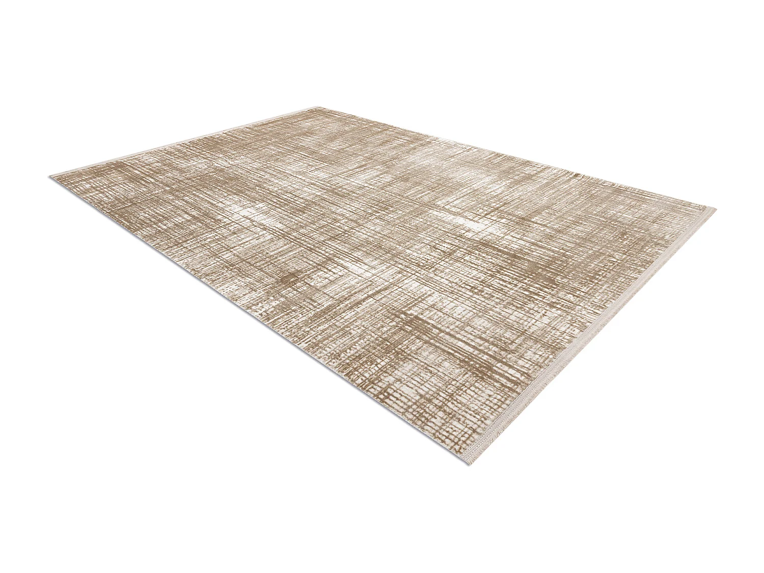 Moderner Teppich DUKE A0357 beige - Vintage, strukturiert, sehr weich, 200x290 cm
