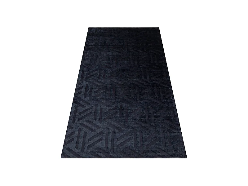 Teppich PEARL 51326E schwarz - Geometrisch exklusiv, strukturell 154x230 cm