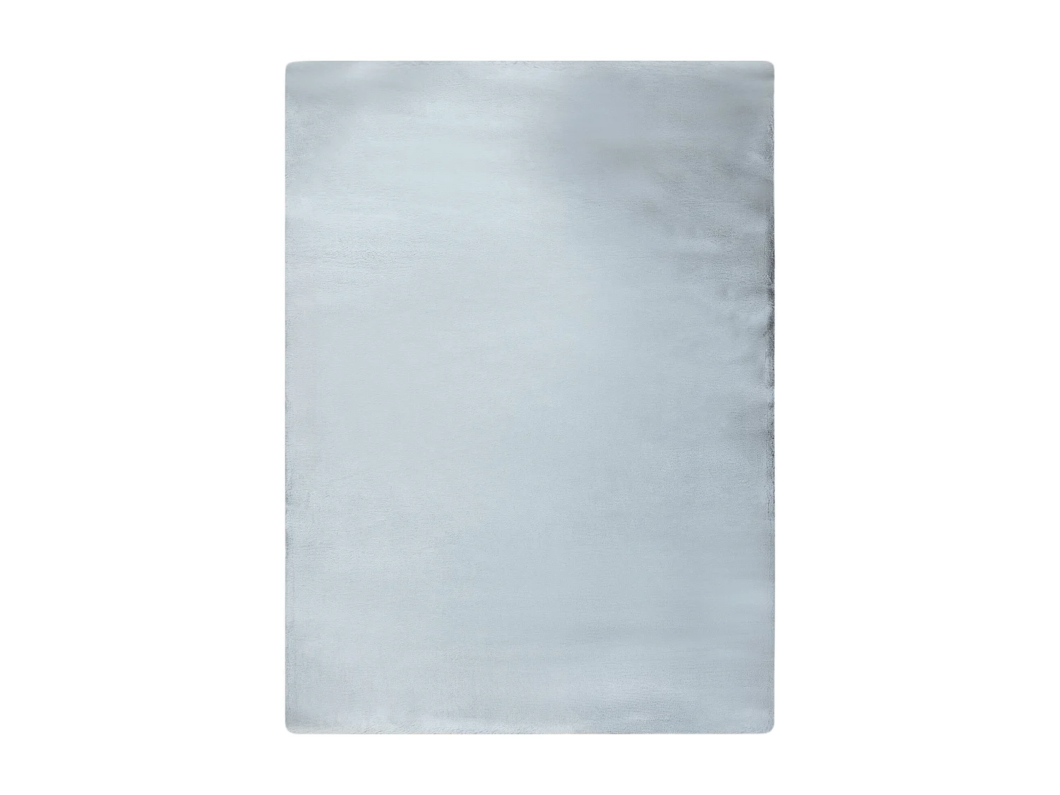 Tapis TEDDY NEW dream 47 Shaggy argent très épais, en peluche 60x100 cm