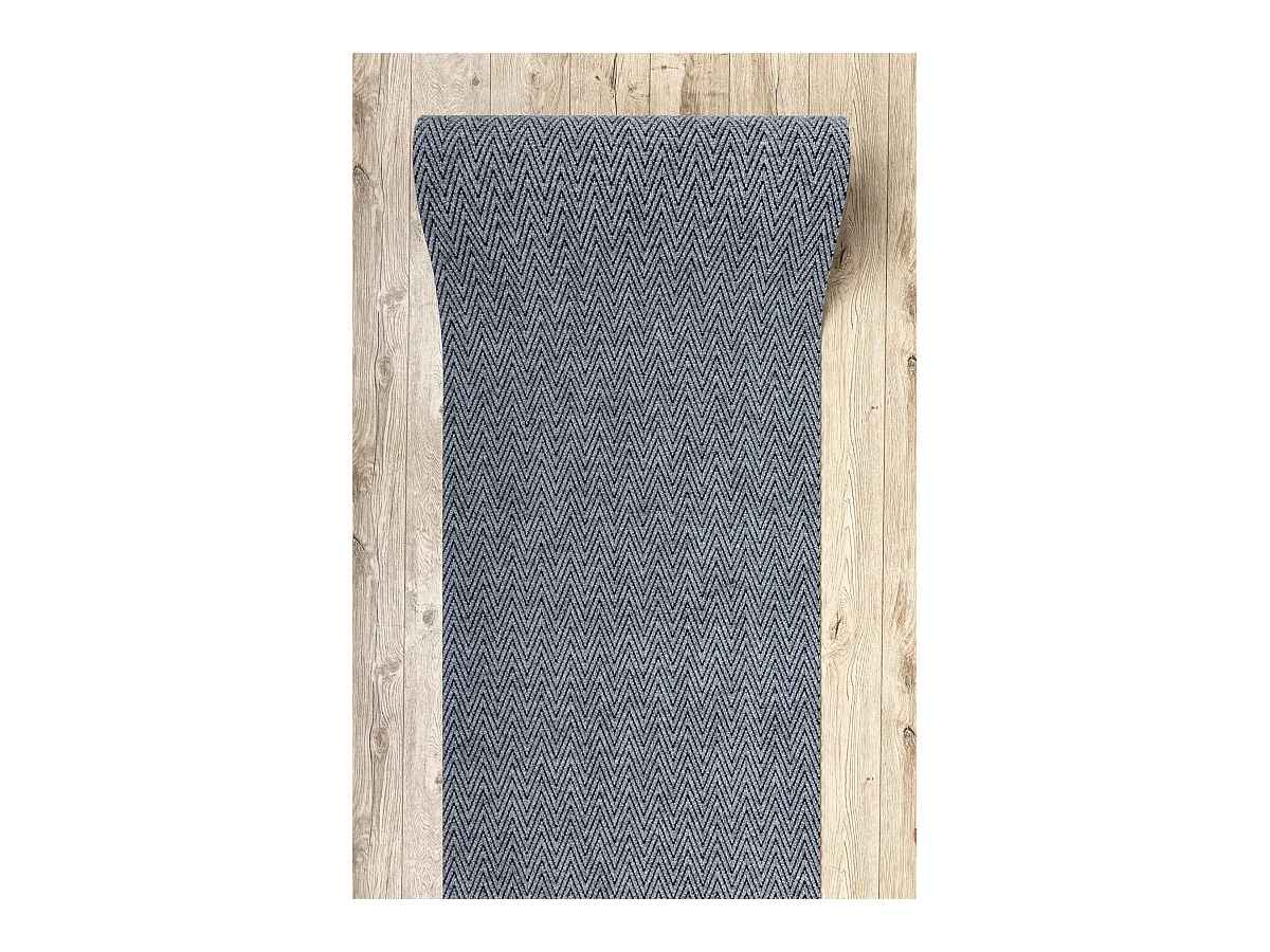 Läufer- Türmatte rutschfest MAGNUS 2954 Zickzack Draußen, Drinnen g 100x840 cm