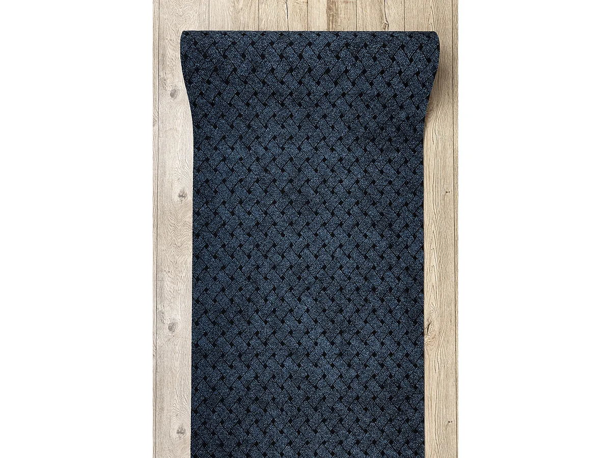 Runner - Alfombrilla antideslizante VECTRA 800 exterior, interior azul 100x230 cm