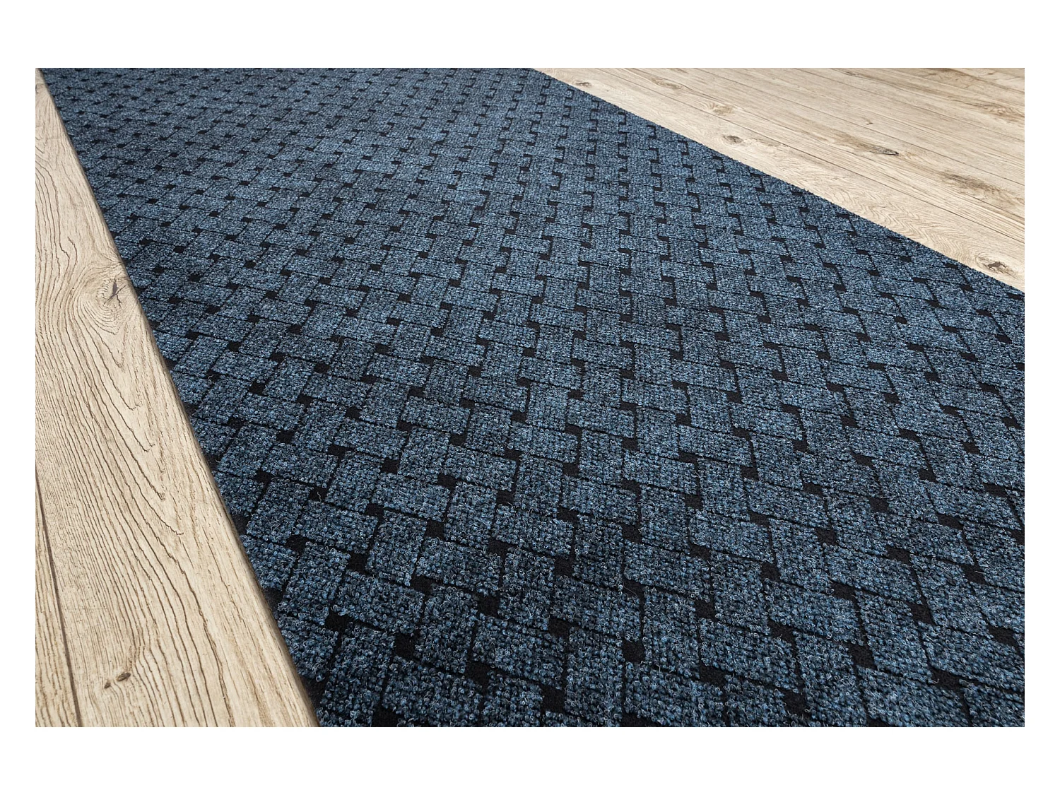 Ruitenwisser anti slip VECTRA 800 extern, intern, op een rubber - blau 100x270 cm