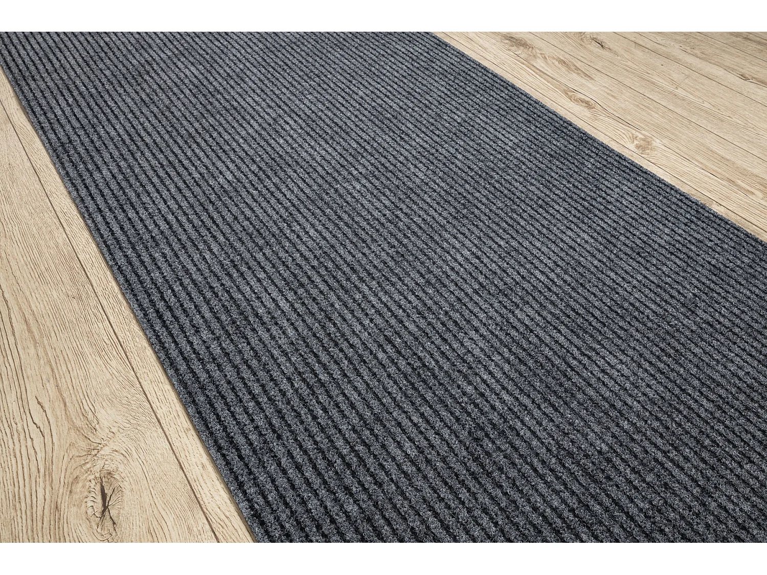 Läufer- Türmatte rutschfest GIN 2126 Draußen, Drinnen Liverpool gra 200x170 cm