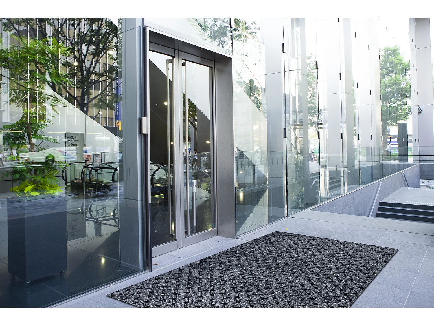 Ruitenwisser anti slip VECTRA 902 extern, intern, op een rubber - held 100x360 cm