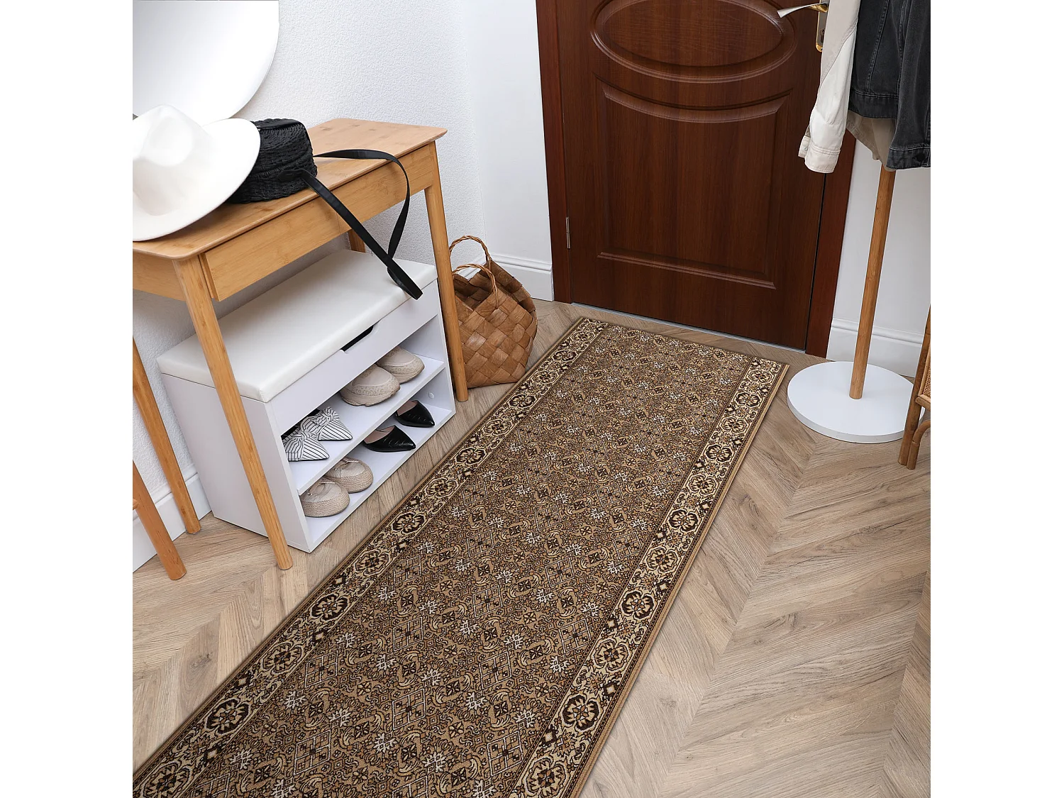 Läufer Antirutsch BIDJAR beige 67x830 cm