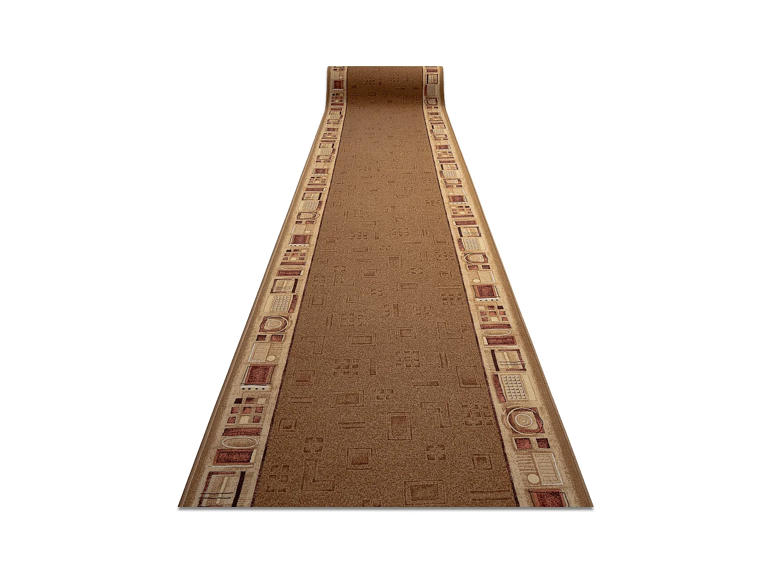 TAPIS DE COULOIR ANTIDÉRAPANT JENA beige 80x1100 cm