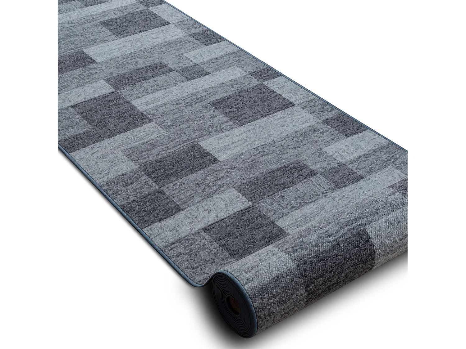 TAPIS DE COULOIR antidérapant ICONA gris 80x930 cm
