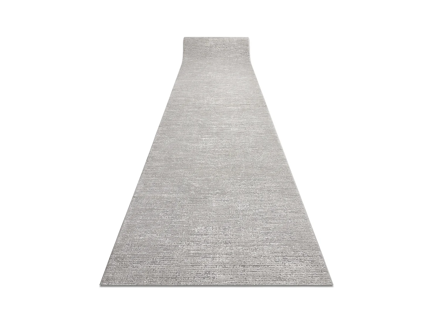 Modern Läufer TULS 51248 strukturell, Melange grau 90x290 cm