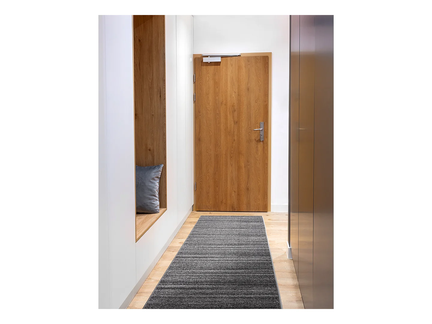 Passatoia SILVER Sahara deserto, sabbia grigio 80x980 cm