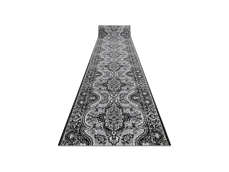 Läufer BCF MORAD Wiosna Rosette grau 100x720 cm