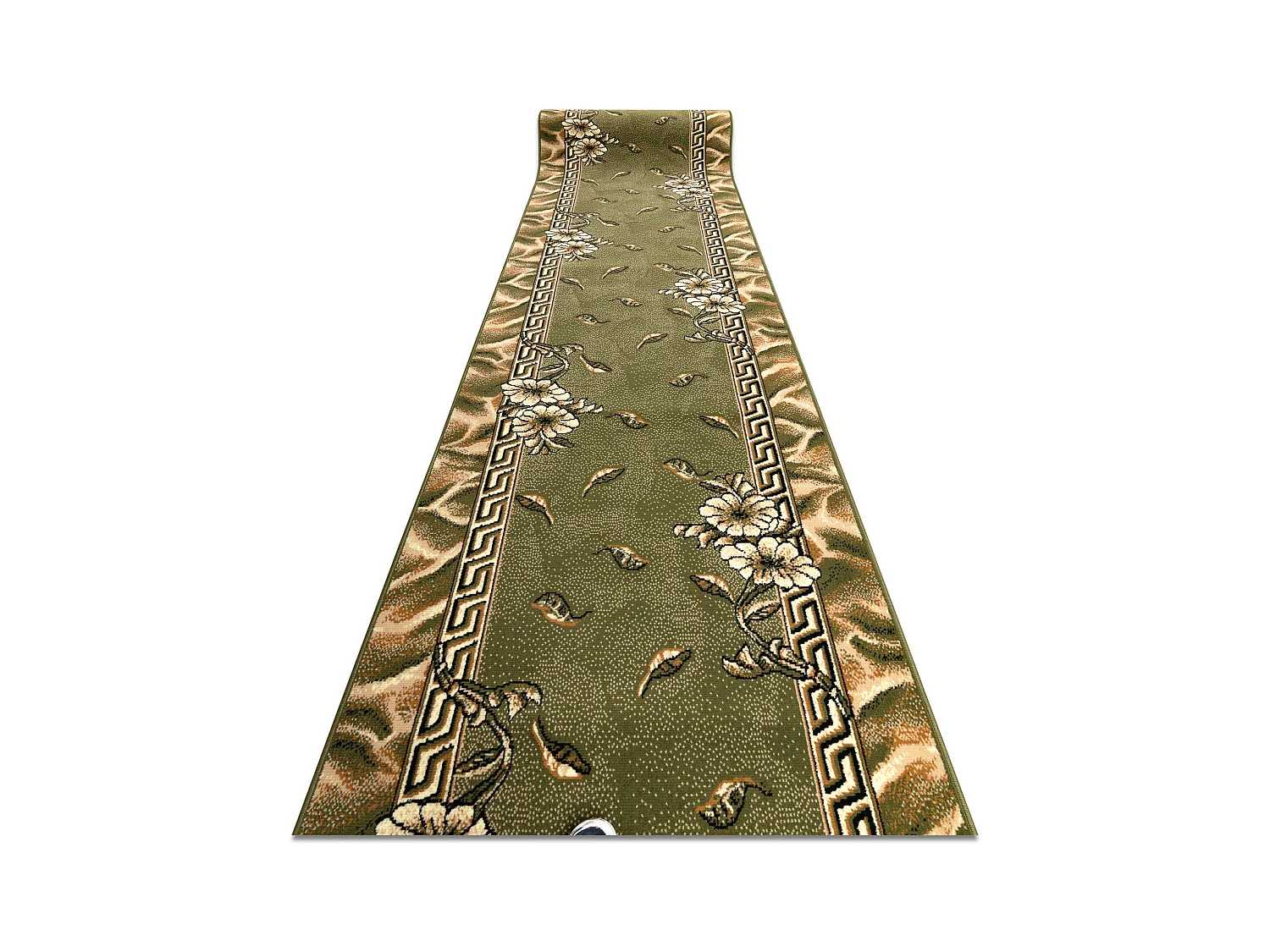 TAPIS DE COULOIR BCF TRIO vert 80x860 cm