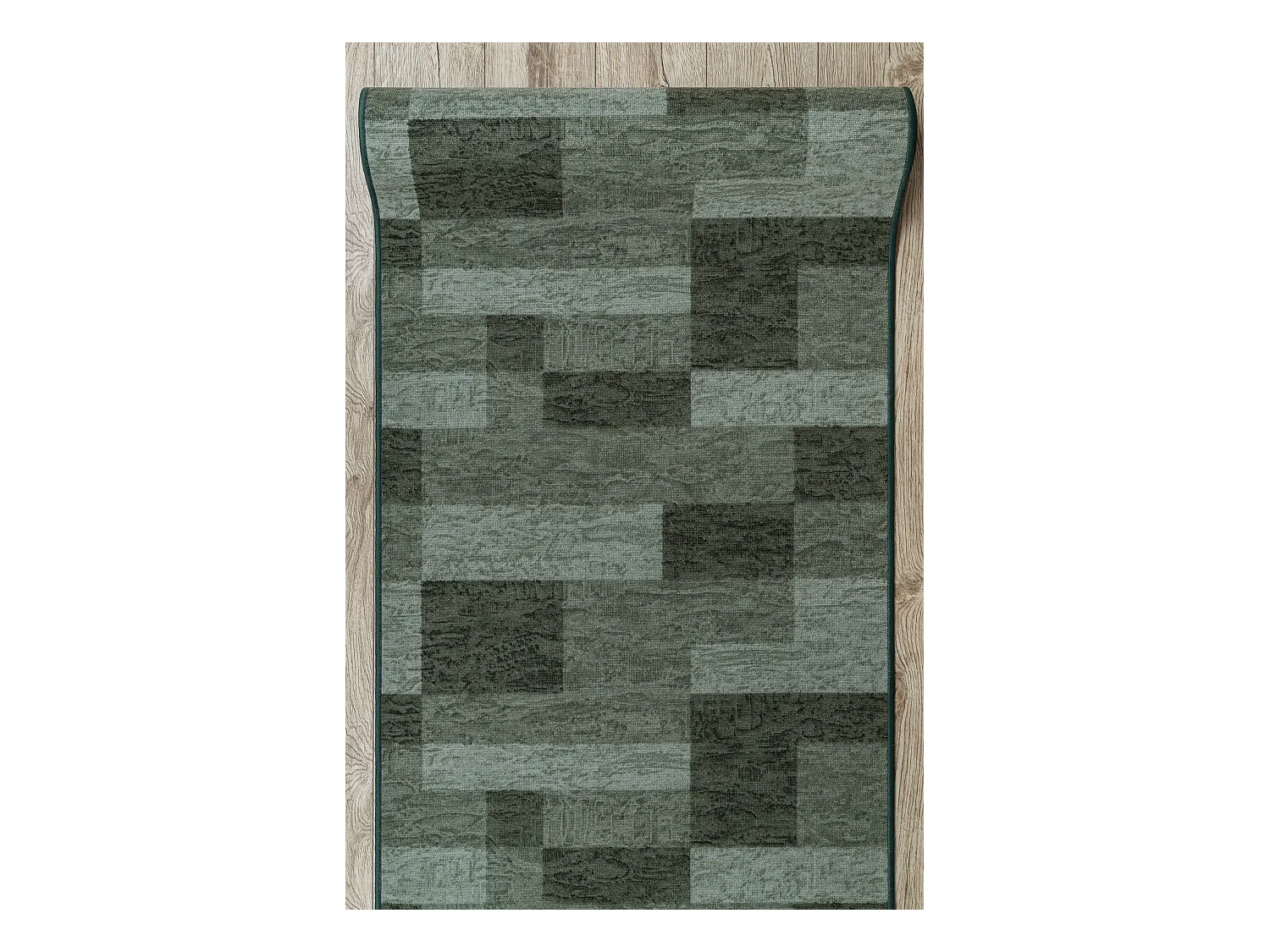 TAPIS DE COULOIR antidérapant ICONA vert 100x660 cm