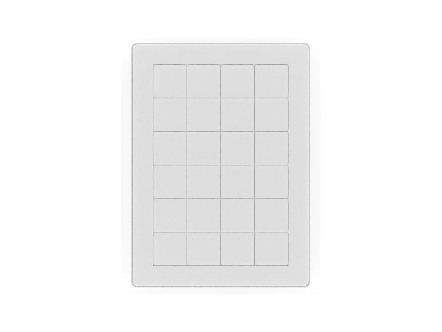 Matelas ressorts ensachés KING STYLE, mémoire de forme, confort ferme Dimensions - 140 x 190 cm