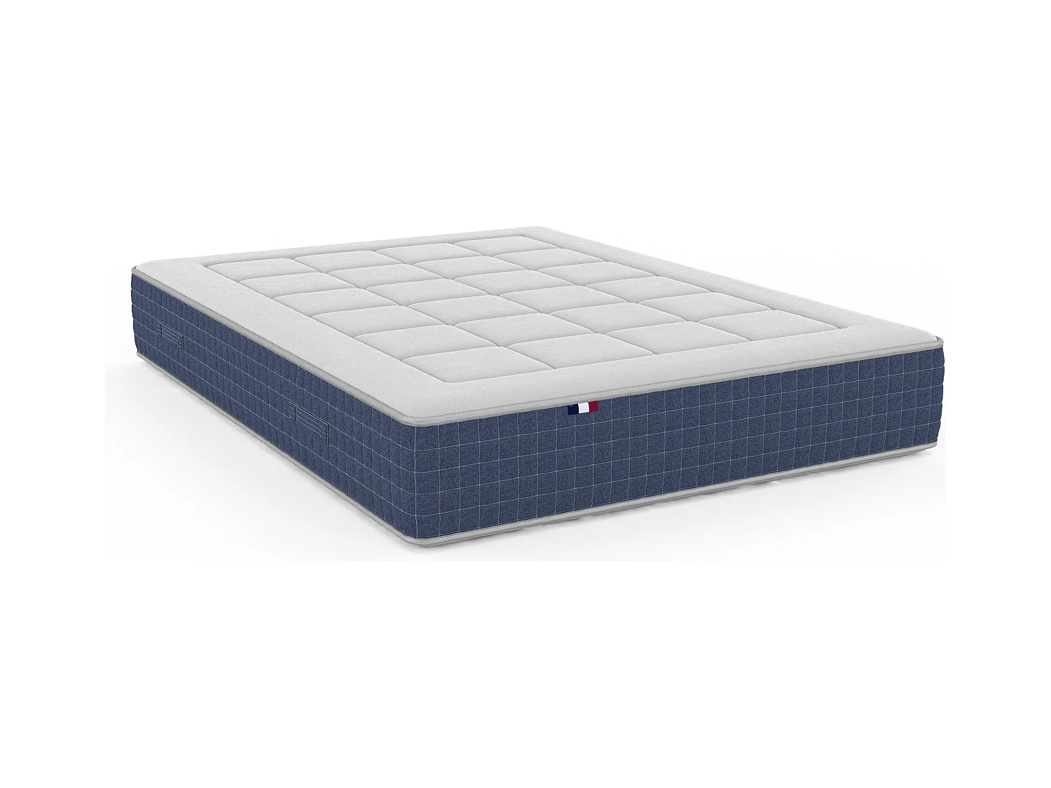 Matelas ressorts ensachés KING STYLE, mémoire de forme, confort ferme Dimensions - 140 x 190 cm