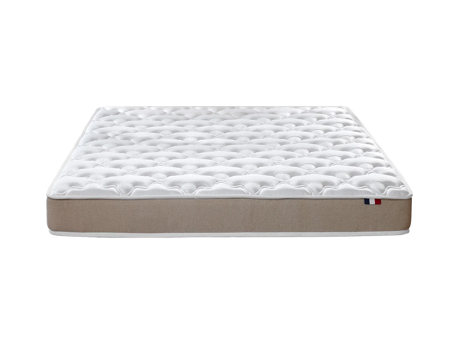 Matelas en polylatex 80 kg/m , H 21 cm - Fabrication Française Dimensions - 140 x 190 cm