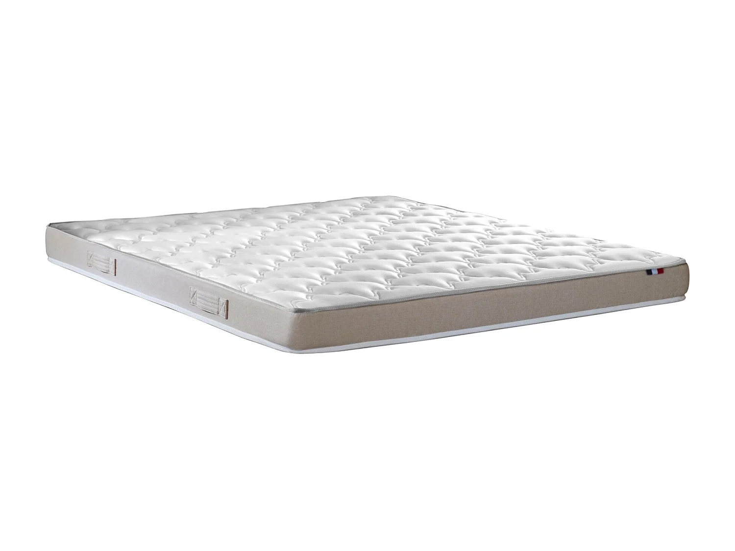 Matelas en polylatex 80 kg/m³, H 21 cm - Fabrication Française Dimensions - 140 x 200 cm