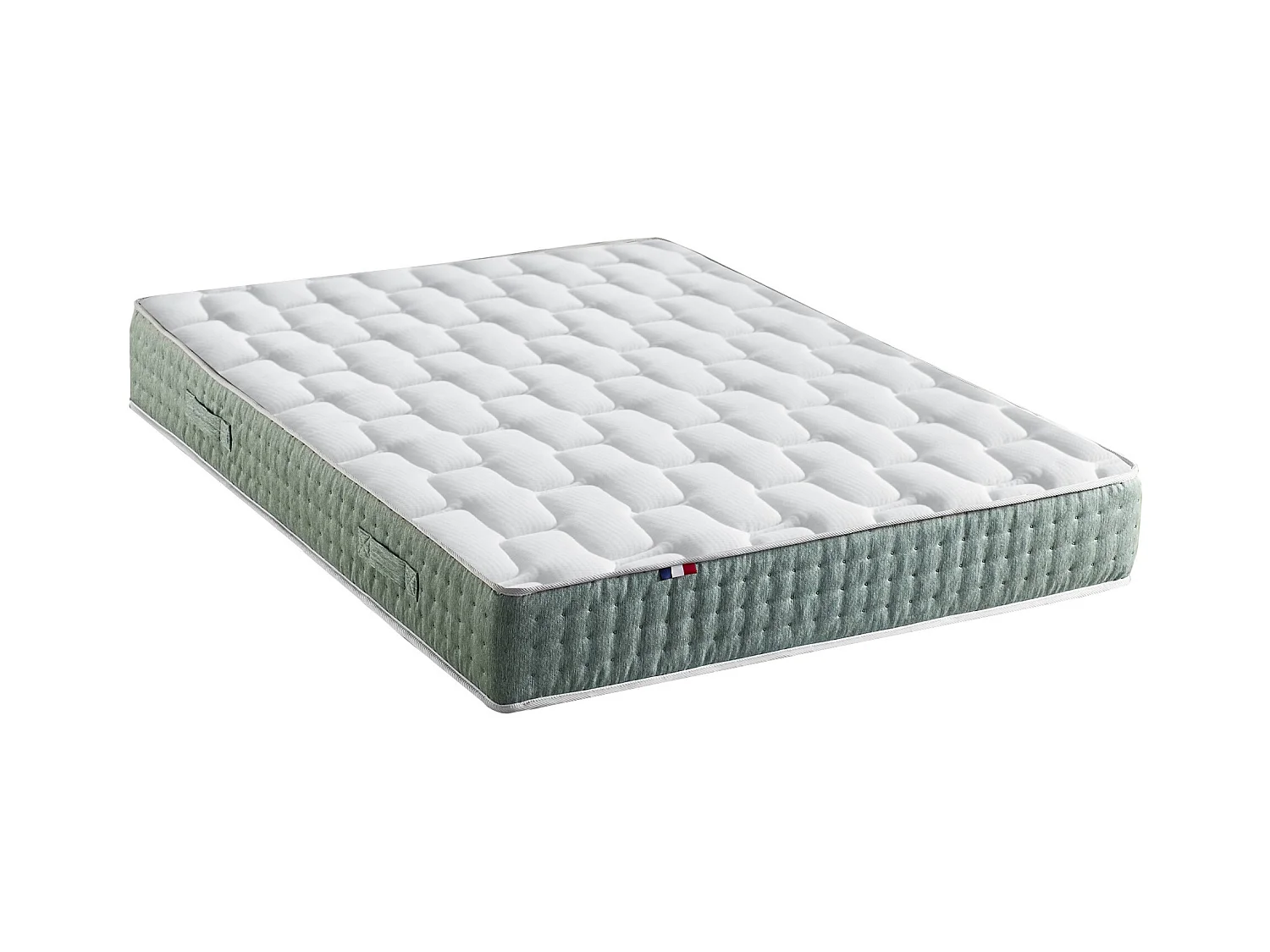 Matelas ressorts ensachés 7 zones HYGGE - soutien ferme et réversible Dimensions - 140 x 190 cm