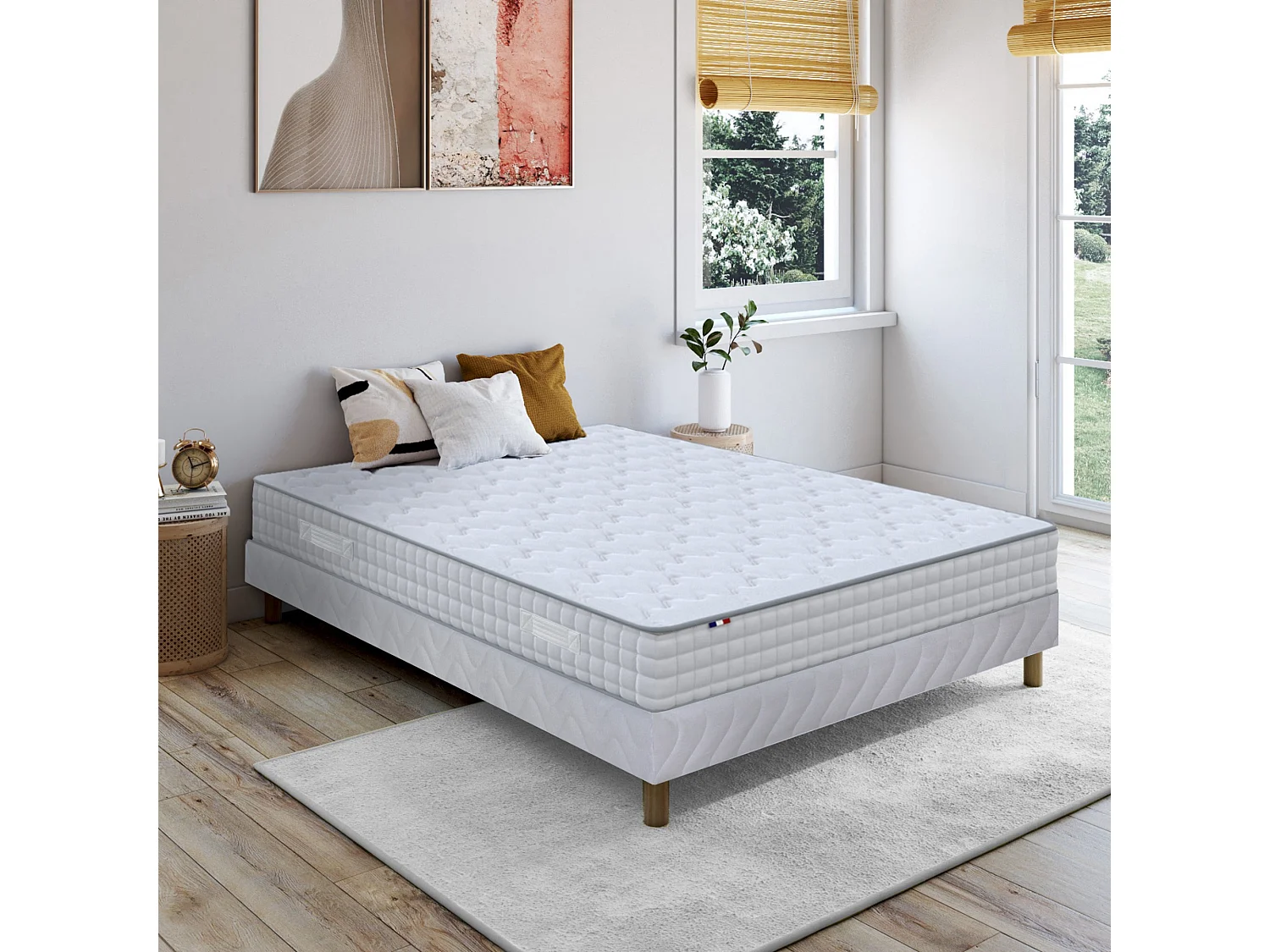 Matelas Ressorts 5 Zones ETOILE - Made in France Dimensions - 160 x 200 cm