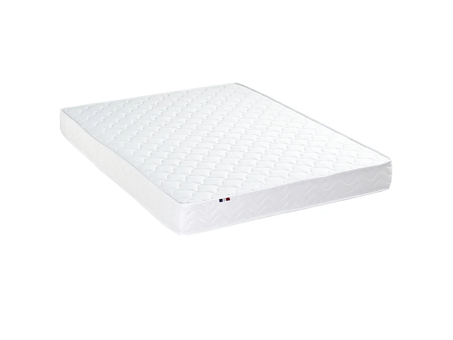 Matelas accueil 100% latex avec mousse ferme et 3 zones de confort Dimensions - 140 x 190 cm