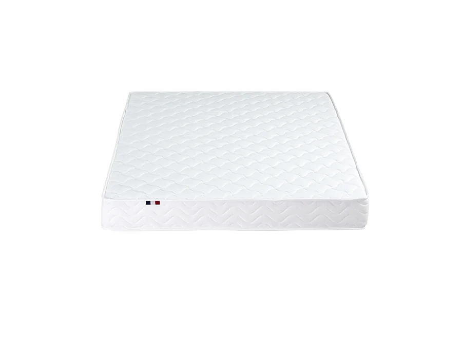 Matelas accueil 100% latex avec mousse ferme et 3 zones de confort Dimensions - 140 x 190 cm