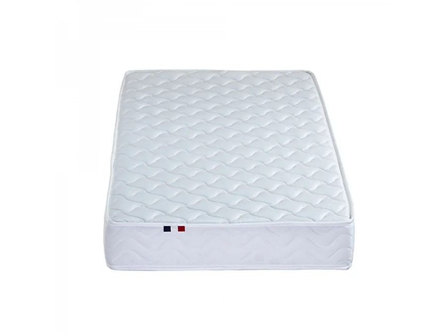 Matelas en mousse et latex avec 3 zones de confort et réversibilité Dimensions - 90 x 200 cm