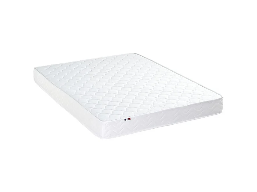 Matelas 100% Mousse ferme réversible STRATUS - Made in France Dimensions - 140 x 190 cm