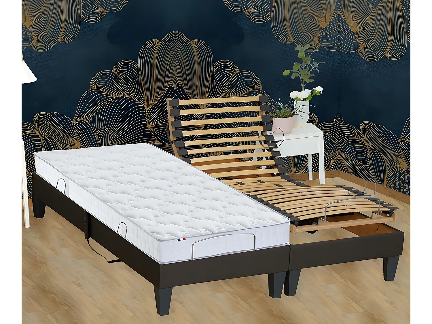 Matelas de relaxation 100% Latex 3 zones Dimensions - 80 x 200 cm