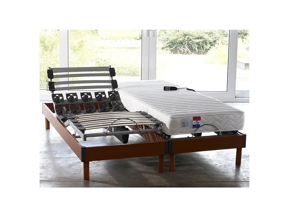 Lot 2 Sommiers relaxation paradis Dimensions - 2x90 x 200 cm