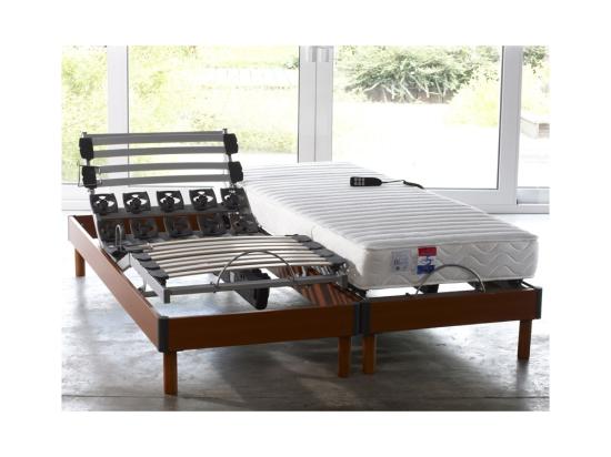 vente unique Lot 2 Sommiers relaxation paradis Dimensions - 2x80 x 200 cm