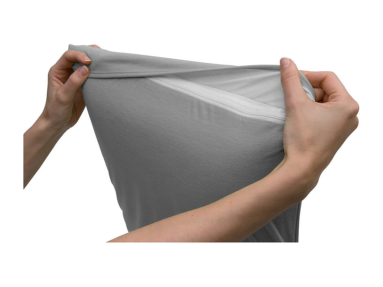 DREAM - Oreiller 60x40cm + Taie d'oreiller Fresh