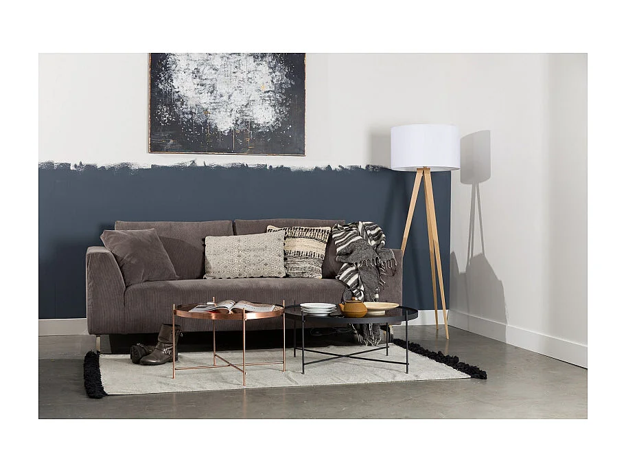 Cupid - Table basse design ronde XXLarge - Noir